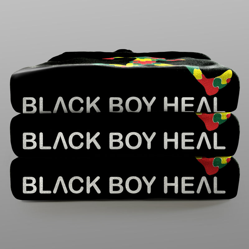 Black Boy Heal Signature Hoodie (Black)
